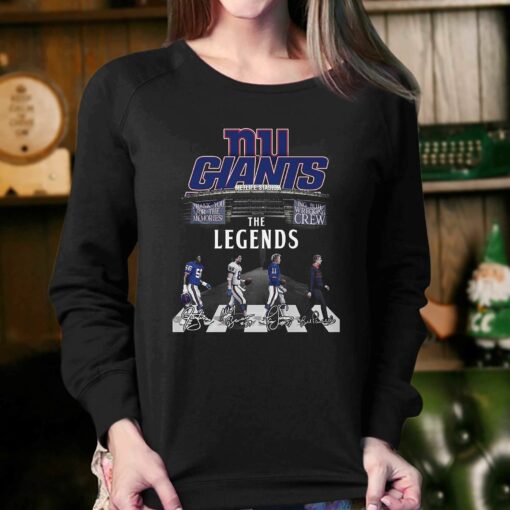 New York Gians The Legends Big Blue Wrecking Thank You For The Memories T-shirt