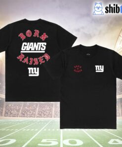 New York Giants Born X Raised Unisex T shirt 3