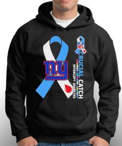 New York Giants Crucial Catch Intercept Diabetes 2023 T shirt 3