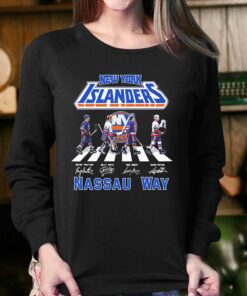 New York Islanders Abbey Road 2023 Nassau Way Signatures Shirt 3 New York Islanders Abbey Road 2023 Nassau Way Signatures Shirt 4