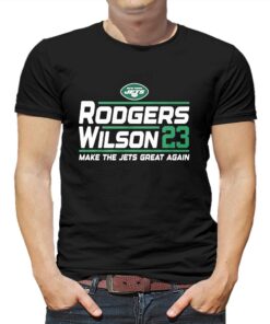 New York Jets Aaron Rodgers Zach Wilson 2023 Make The Jets Great Again Shirt
