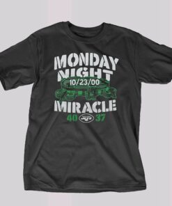 New York Jets Monday Night Miracle Shirt