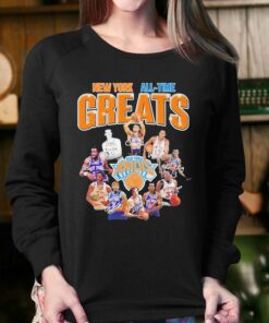 New York Knicks All-time Greats Team Signatures Shirt 3 New York Knicks All time Greats Team Signatures Shirt 4