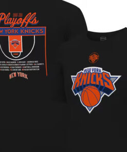 New York Knicks Stadium Essentials Unisex 2023 Nba Playoffs Roster T-shirt