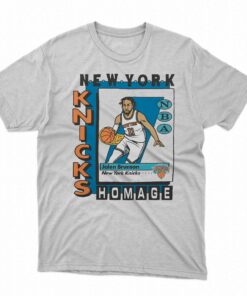 New York Knicks Trading Card Jalen Brunson Shirt New York Knicks Trading Card Jalen Brunson Shirt