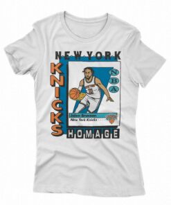 New York Knicks Trading Card Jalen Brunson Shirt
