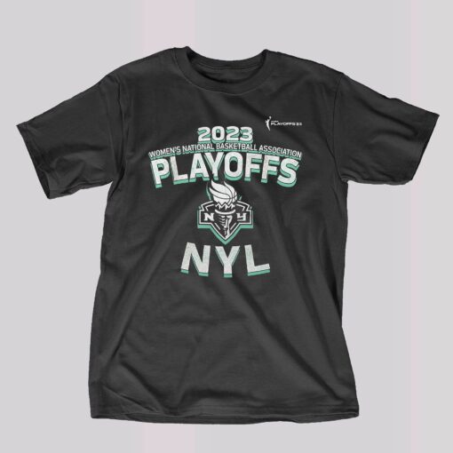 New York Liberty Stadium Essentials 2023 Wnba Playoffs Dust T-shirt