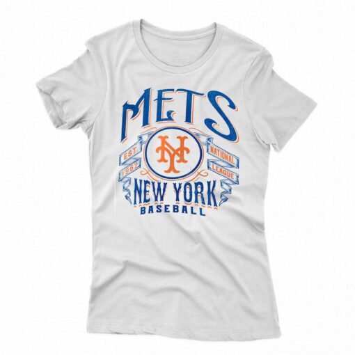 New York Mets Darius Rucker Collection By Fanatics Distressed Rock T-shirt