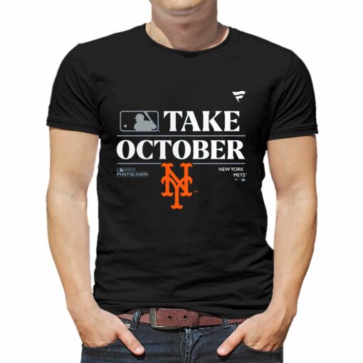 New York Mets Fanatics Branded 2023 Postseason Locker Room T-shirt