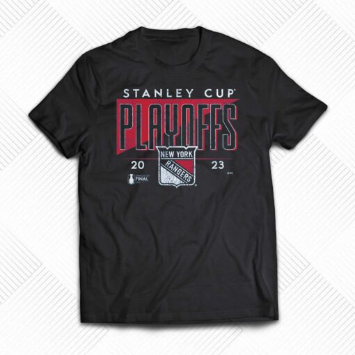 New York Rangers Fanatics Branded 2023 Stanley Cup Playoffs T-shirt