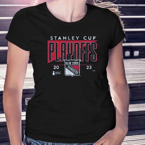 New York Rangers Fanatics Branded 2023 Stanley Cup Playoffs T-shirt