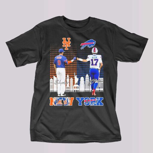 New York Sports Brandon Nimmo And Josh Allen Signatures Shirt