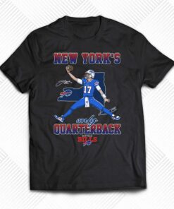 New Yorks Only Quarterback Buffalo Bills T-shirt