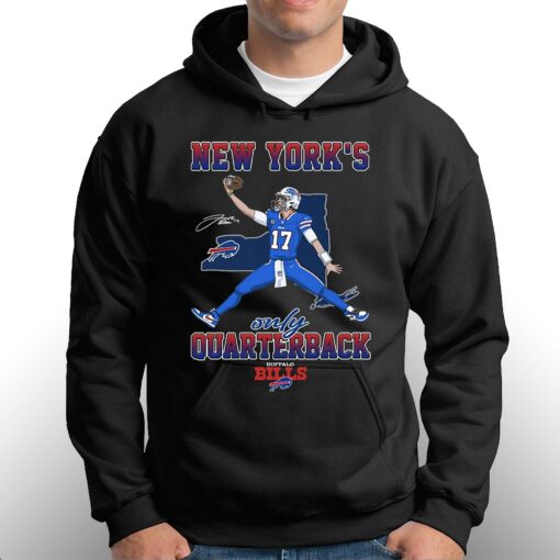 New Yorks Only Quarterback Buffalo Bills T-shirt