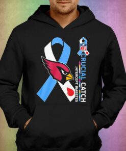 Nfl Arizona Cardinals Crucial Catch Intercept Diabetes T-shirt 2 Nfl Arizona Cardinals Crucial Catch Intercept Diabetes T shirt 3