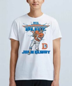 Nfl Blitz Denver Broncos John Elway Shirt