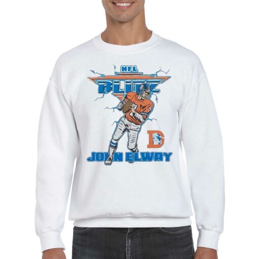 Nfl Blitz Denver Broncos John Elway Shirt