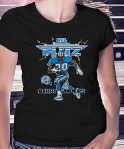 Nfl Blitz Lions Barry Sanders Shirt