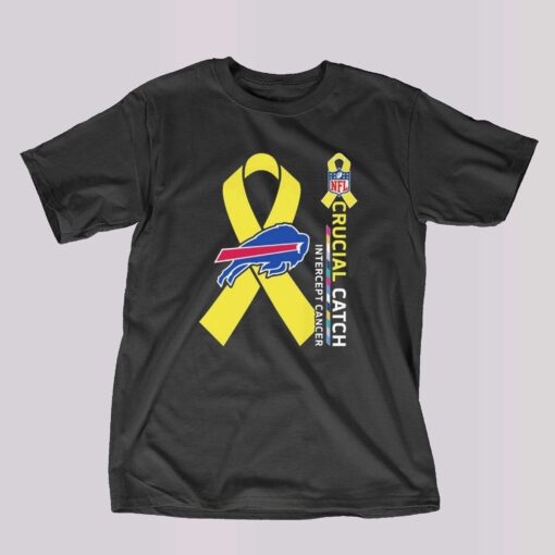 Nfl Buffalo Bills Crucial Catch Intercept Cancer 2023 Shirt