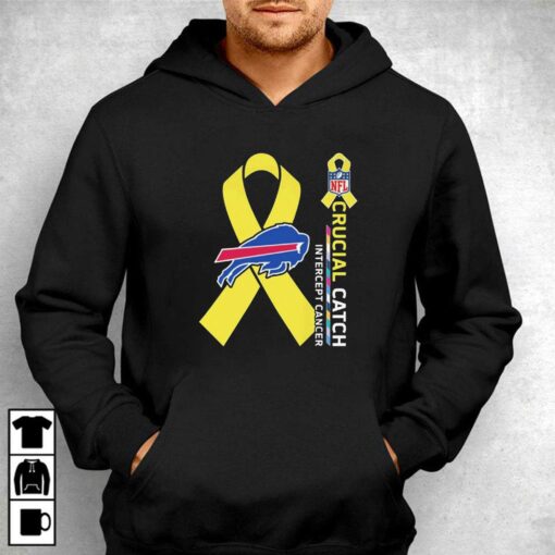 Nfl Buffalo Bills Crucial Catch Intercept Cancer 2023 Shirt