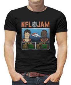 Nfl Jam Denver Broncos Elway And Davis Shirt