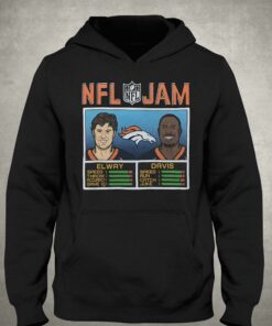 Nfl Jam Denver Broncos Elway And Davis Shirt 2 Nfl Jam Denver Broncos Elway And Davis Shirt 3