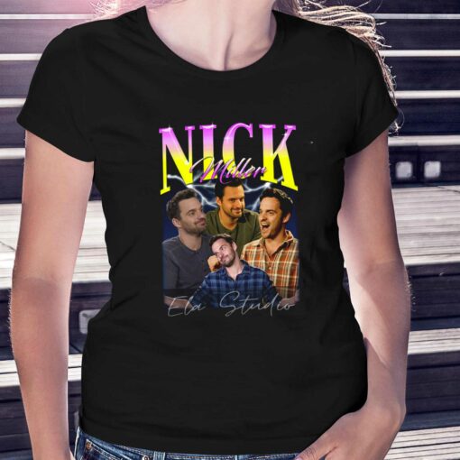 Nick Miller Homage Vintage New Girl T-shirt