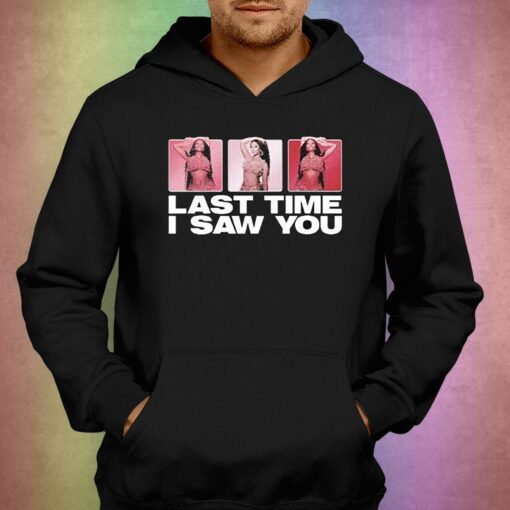 Nicki Minaj Last Time I Saw You Shirt