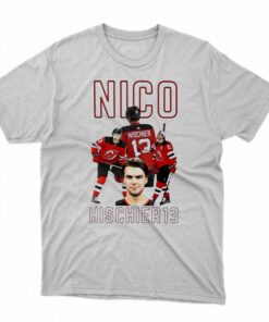 Nico Hischier 13 Jersey Devil Ice Hockey T-shirt