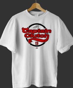 Nico Hischier Captain Clutch New Jersey T-shirt