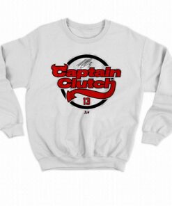 Nico Hischier Captain Clutch New Jersey T shirt 4