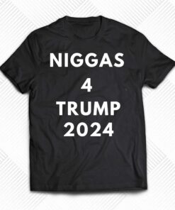 Niggas 4 Trump 2024 Hoodie Sweatshirt