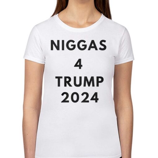 Niggas 4 Trump 2024 Shirt