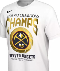 Nike Adult 2023 Nba Champions Denver Nuggets Roster T-shirt