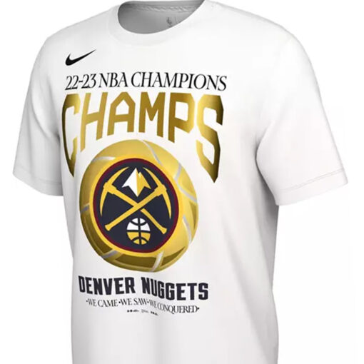 Nike Adult 2023 Nba Champions Denver Nuggets Roster T-shirt