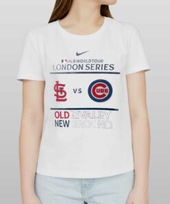 Nike Chicago Cubs Vs St Louis Cardinals 2023 Mlb World Tour London Series Old Rivalry New Ground Shirt