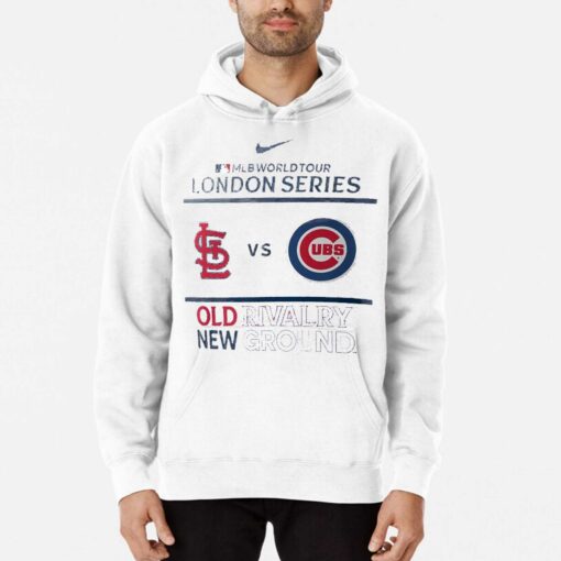 Nike Chicago Cubs Vs St Louis Cardinals 2023 Mlb World Tour London Series Old Rivalry New Ground Shirt