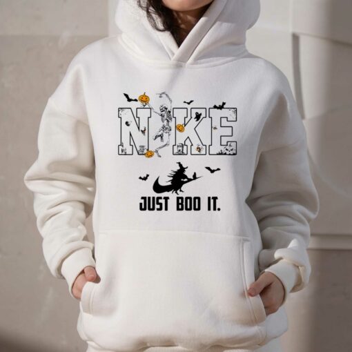 Nike Just Boo It Swoosh Skeleton Sweatshirt Shirt