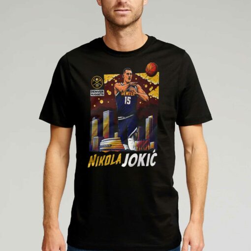 Nikola Jokic Art Nba Player Shirt