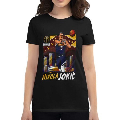 Nikola Jokic Art Nba Player Shirt