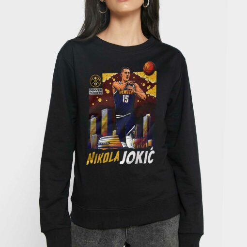 Nikola Jokic Art Nba Player Shirt