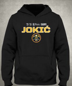 Nikola Jokic Denver Nuggets Fanatics Branded 2023 Nba Finals Champions Dunk T-shirt 2 Nikola Jokic Denver Nuggets Fanatics Branded 2023 Nba Finals Champions Dunk T shirt 3