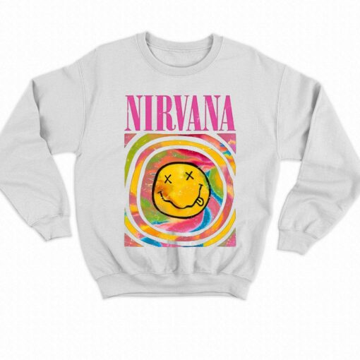 Nirvana Smile Overdyed Sweatshirt