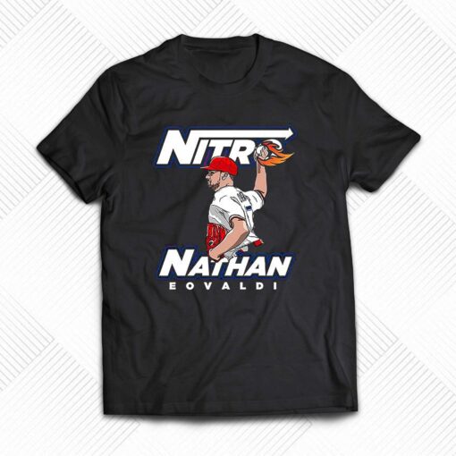 Nitro Nathan Eovaldi Texas Rangers Shirt