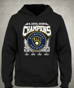 Nl Central Divison Champions Milwaukee Brewers 2011 2018 2021 2023 T-shirt 2 Nl Central Divison Champions Milwaukee Brewers 2011 2018 2021 2023 T shirt 3