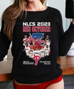 Nlcs 2023 Red October 2023 Postseason Philadelphia Phillies T-shirt