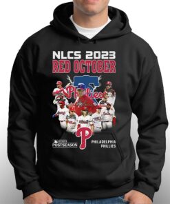 Nlcs 2023 Red October 2023 Postseason Philadelphia Phillies T-shirt 2 Nlcs 2023 Red October 2023 Postseason Philadelphia Phillies T shirt 3