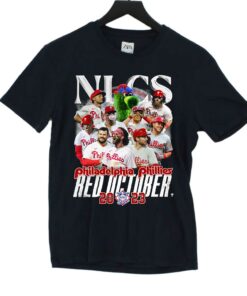 Nlcs Red October 2023 Philadelphia Phillies T-shirt