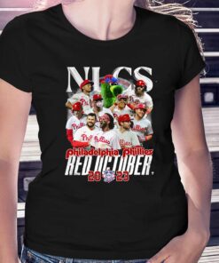 Nlcs Red October 2023 Philadelphia Phillies T-shirt