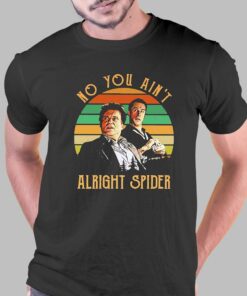 No You Aint Alright Spider Vintage Shirt